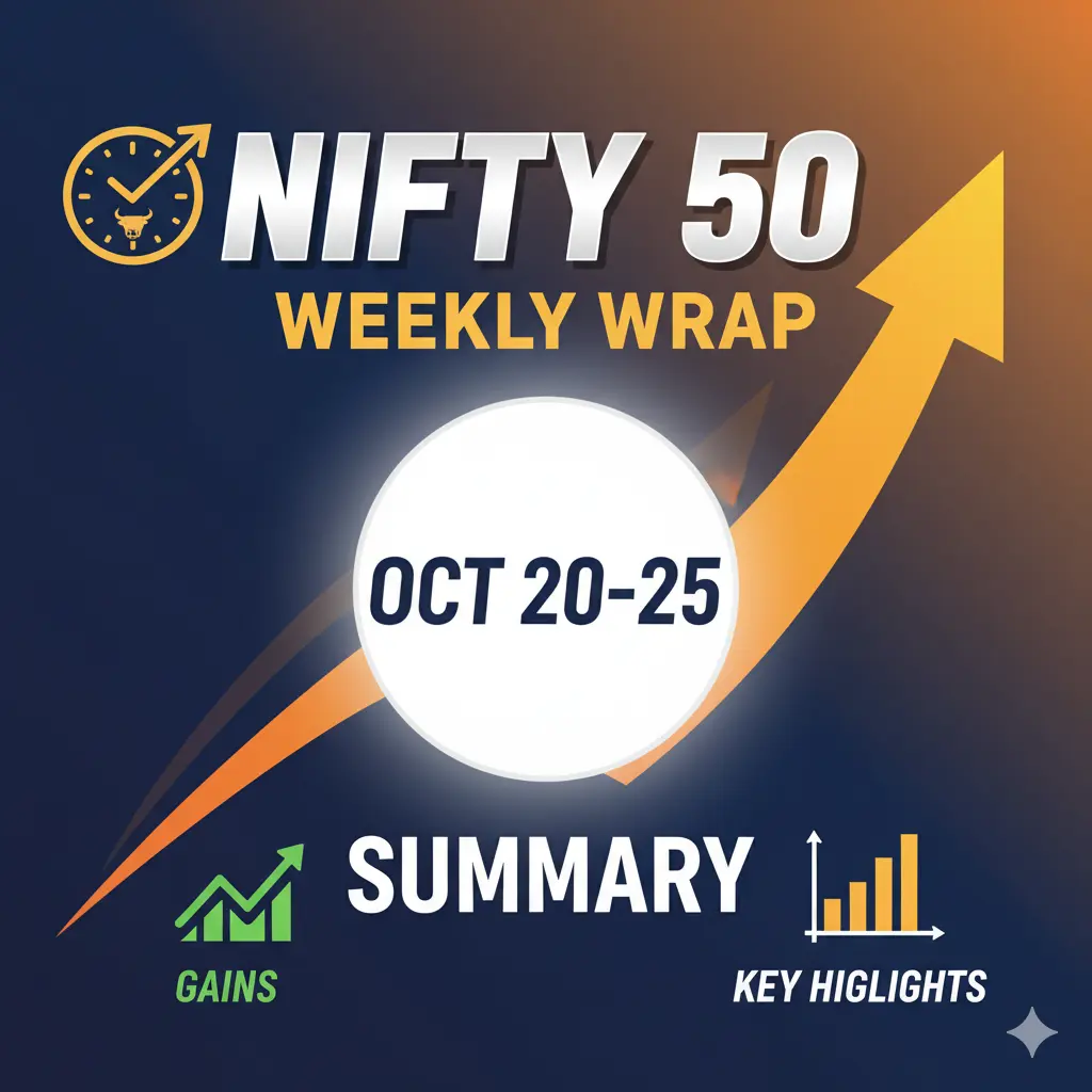 Nifty 50 Weekly Wrap October 20-24, 2025 Market Analysis